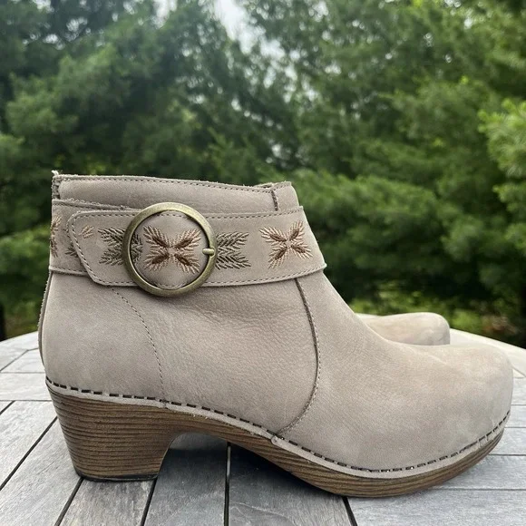 Dansko Shoes Dansko Mina Boots Size 411 Milled Nubuck Leather